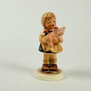 Goebel Hummel Vintage 4" Tall Pigtails Figurine 2052 TMK 7 Germany 1998
